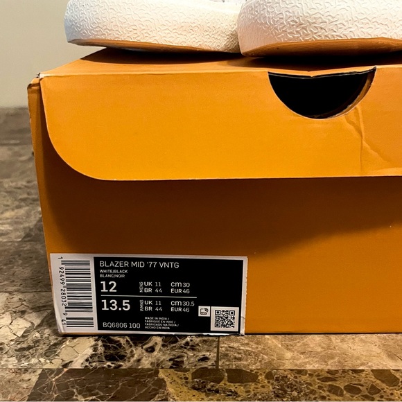 ✧･ﾟNWOT men’s nike blazer mid ‘77 vintage sneakers - Picture 8 of 8